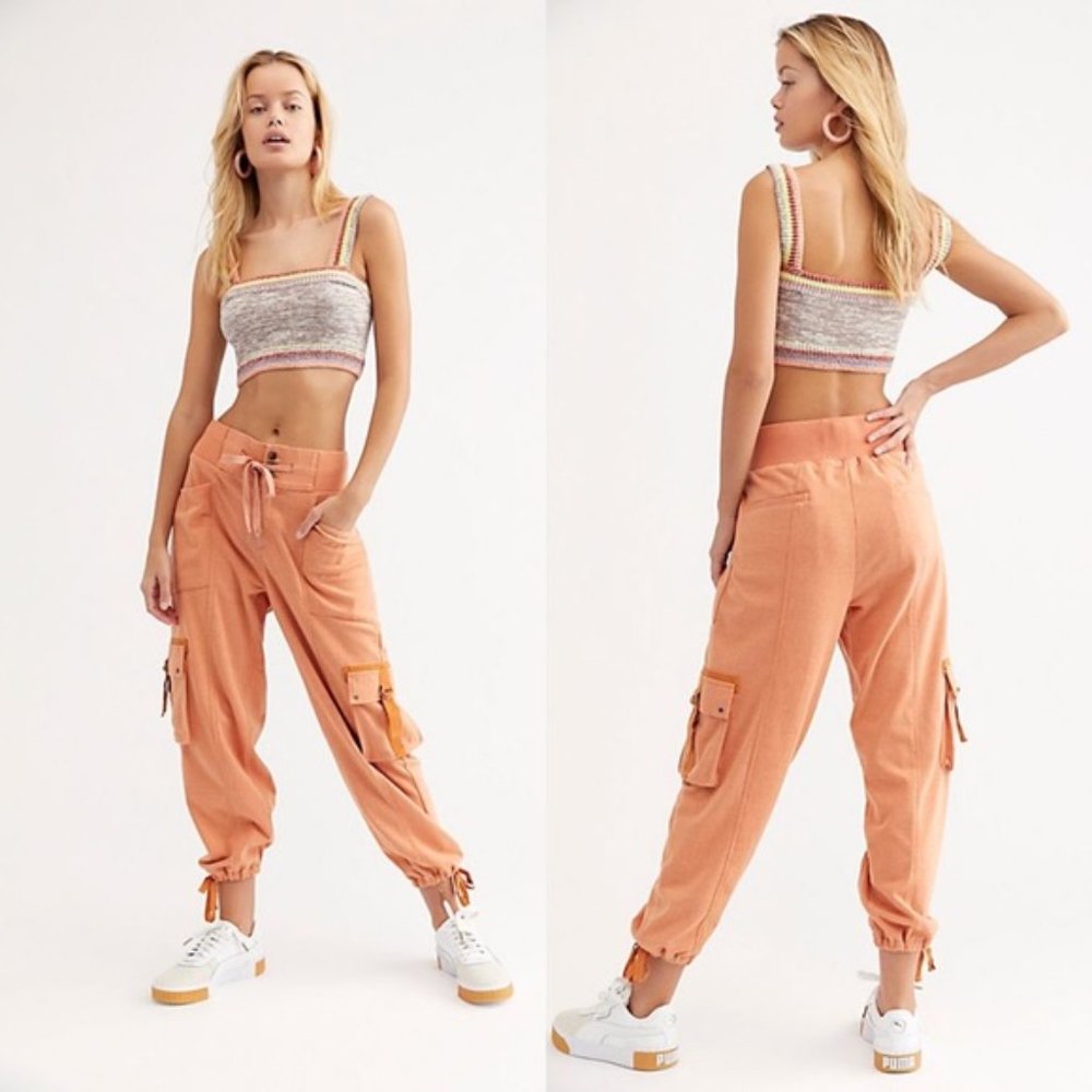 Free People | Semi Charmed Jogger orange